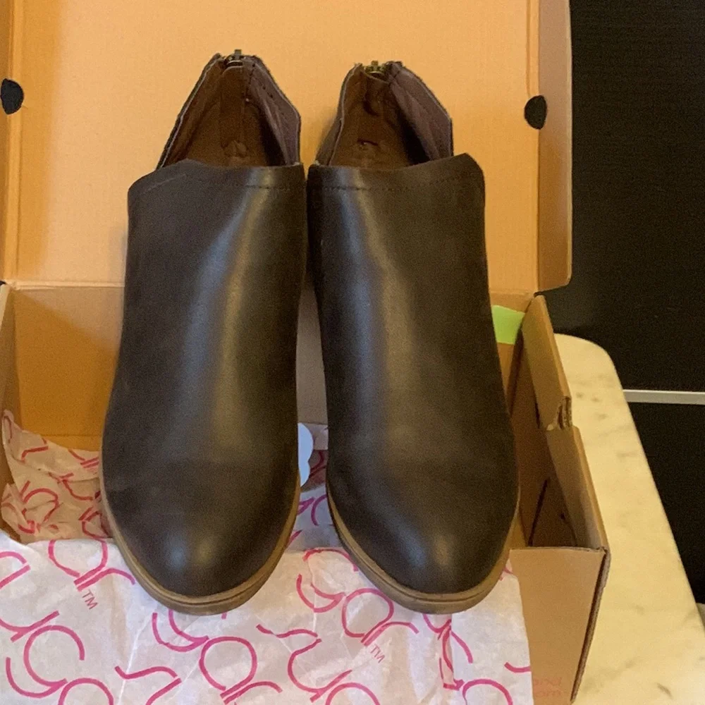 Sugar Tessa Brown Ankle Boots
